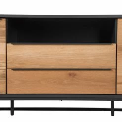 Red Living Sideboard Barview II - Echtholzfurnier - Eiche / Anthrazit -BÜROMÖBEL Verkaufsgeschäft 1000218373 210303 09075900009 DETAILS P000000001000218373