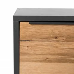 Red Living Sideboard Barview II - Echtholzfurnier - Eiche / Anthrazit -BÜROMÖBEL Verkaufsgeschäft 1000218373 210303 09080000010 DETAILS P000000001000218373