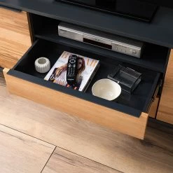 Red Living Sideboard Barview II - Echtholzfurnier - Eiche / Anthrazit -BÜROMÖBEL Verkaufsgeschäft 1000218373 210413 12582700032 DETAILS P000000001000218373