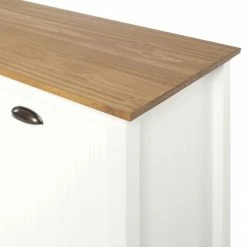 Maison Belfort Sideboard Rivery III - Kiefer massiv - Weiß -BÜROMÖBEL Verkaufsgeschäft 1000218442 220407 070 DETAILS P000000001000218442