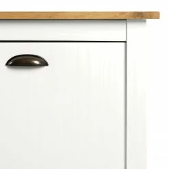 Maison Belfort Sideboard Rivery III - Kiefer massiv - Weiß -BÜROMÖBEL Verkaufsgeschäft 1000218442 220407 080 DETAILS P000000001000218442