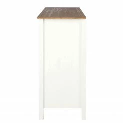 Maison Belfort Sideboard Rivery II - Kiefer massiv - Weiß -BÜROMÖBEL Verkaufsgeschäft 1000218448 220407 040 DETAILS P000000001000218448