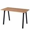 Furnitive Schreibtisch Lubok - Metall - Eiche Dunkel Dekor / Schwarz -BÜROMÖBEL Verkaufsgeschäft 1000219021 200716 06274400001 IMAGE P000000001000219021