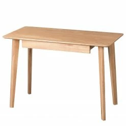 Furnitive Schreibtisch Killian - Wildeiche massiv - Wildeiche