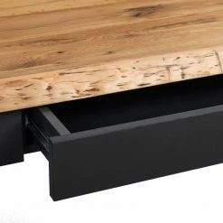 Furnitive Schreibtisch Dillard - Wildeiche teilmassiv / Metall - Wildeiche / Schwarz -BÜROMÖBEL Verkaufsgeschäft 1000219032 200716 06274500010 DETAILS P000000001000219032