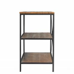 Ars manufacti Regal Grasby - Altholz Pinie / Metall - Pinie Dunkel / Schwarz -BÜROMÖBEL Verkaufsgeschäft 1000219219 210413 09082400003 DETAILS P000000001000219219