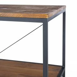 Ars manufacti Regal Grasby - Altholz Pinie / Metall - Pinie Dunkel / Schwarz -BÜROMÖBEL Verkaufsgeschäft 1000219219 220303 050 DETAILS P000000001000219219