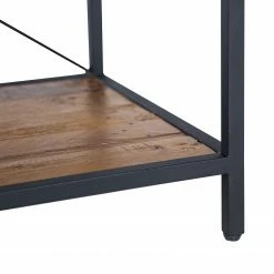 Ars manufacti Regal Grasby - Altholz Pinie / Metall - Pinie Dunkel / Schwarz -BÜROMÖBEL Verkaufsgeschäft 1000219219 220303 055 DETAILS P000000001000219219