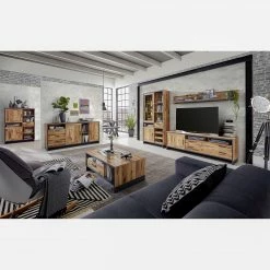 Ridgevalley Sideboard Priay - Lärche Dekor / Graphit -BÜROMÖBEL Verkaufsgeschäft 1000220687 200819 06373600124 MOOD DETAILS P000000001000220687 mood