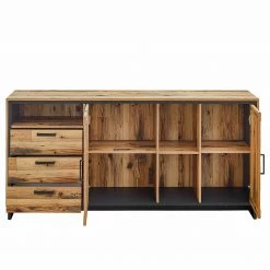 Ridgevalley Sideboard Priay - Lärche Dekor / Graphit -BÜROMÖBEL Verkaufsgeschäft 1000220687 200819 06373800125 DETAILS P000000001000220687