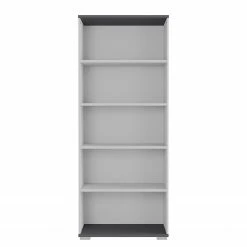 Germania Aktenregal GW-Profi 2.0 - Hellgrau / Graphit - Höhe: 200 cm -BÜROMÖBEL Verkaufsgeschäft 1000222869 200821 11192600040 DETAILS P000000001000222869