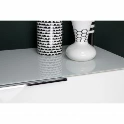 Germania Sideboard Oakland II - Glas - Weiß -BÜROMÖBEL Verkaufsgeschäft 1000223281 200826 06235800039 DETAILS P000000001000223281