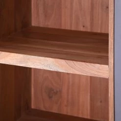 Ars manufacti Regal Leyma II - Rattan / Akazie massiv - Akazie / Anthrazit -BÜROMÖBEL Verkaufsgeschäft 1000223496 200826 12361700089 DETAILS P000000001000223496