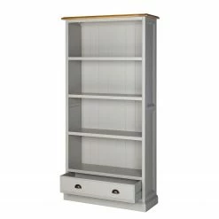 Maison Belfort Regal Lavalle - Kiefer teilmassiv - Kiefer / Hellgrau -BÜROMÖBEL Verkaufsgeschäft 1000224204 210623 13275600016 DETAILS P000000001000224204