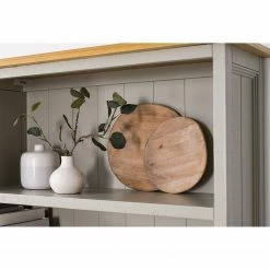 Maison Belfort Regal Lavalle - Kiefer teilmassiv - Kiefer / Hellgrau -BÜROMÖBEL Verkaufsgeschäft 1000224204 210723 09290000020 DETAILS P000000001000224204