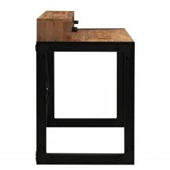 Ars manufacti Schreibtisch Urban Industry - Akazie massiv / Metall - Akazie / Schwarz -BÜROMÖBEL Verkaufsgeschäft 1000224208 210625 12375800011 DETAILS P000000001000224208