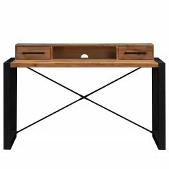 Ars manufacti Schreibtisch Urban Industry - Akazie massiv / Metall - Akazie / Schwarz -BÜROMÖBEL Verkaufsgeschäft 1000224208 210625 12375800012 DETAILS P000000001000224208