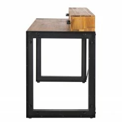 Ars manufacti Schreibtisch Urban Industry - Akazie massiv / Metall - Akazie / Schwarz -BÜROMÖBEL Verkaufsgeschäft 1000224208 220128 171140000032 DETAILS P000000001000224208