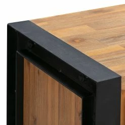 Ars manufacti Sideboard Urban Industry IV - Akazie teilmassiv / Metall - Akazie / Schwarz -BÜROMÖBEL Verkaufsgeschäft 1000224216 210625 12375100005 DETAILS P000000001000224216