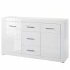 Loftscape Sideboard Bricktown II - Hochglanz Weiß / Matt Weiß -BÜROMÖBEL Verkaufsgeschäft 1000224403 200904 12223300085 IMAGE P000000001000224403