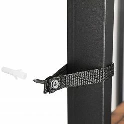 Red Living Eckregal Long Pine I - Braun / Schwarz - Höhe: 159 cm -BÜROMÖBEL Verkaufsgeschäft 1000226205 200922 17390000124 DETAILS P000000001000226205