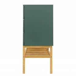 Tenzo Sideboard Scoop - Eiche teilmassiv - Dunkelgrün -BÜROMÖBEL Verkaufsgeschäft 1000226392 201006 12073800134 DETAILS P000000001000226392