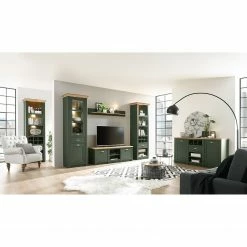 Norrwood Sideboard Cardet - Moosgrün / Eiche Wotan Dekor 17 Norrwood Sideboard Cardet - Moosgrün / Eiche Wotan Dekor -BÜROMÖBEL Verkaufsgeschäft 1000227576 201016 13050400119 MOOD DETAILS P000000001000227576 mood