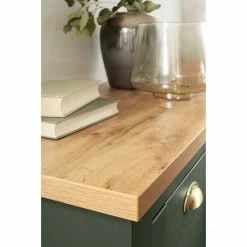 Norrwood Sideboard Cardet - Moosgrün / Eiche Wotan Dekor 21 Norrwood Sideboard Cardet - Moosgrün / Eiche Wotan Dekor -BÜROMÖBEL Verkaufsgeschäft 1000227576 201016 13050700123 DETAILS P000000001000227576