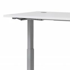 Furnitive Schreibtisch Vernas II - Kreideweiß / Silber -BÜROMÖBEL Verkaufsgeschäft 1000227849 201021 16262000038 DETAILS P000000001000227849