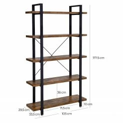 Red Living Regal Leesville II - Braun / Schwarz -BÜROMÖBEL Verkaufsgeschäft 1000229723 201104 13594300125 SKETCH DETAILS P000000001000229723 sketch