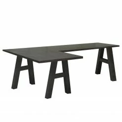 Mooved Eckschreibtisch Leeton I - Anthrazit