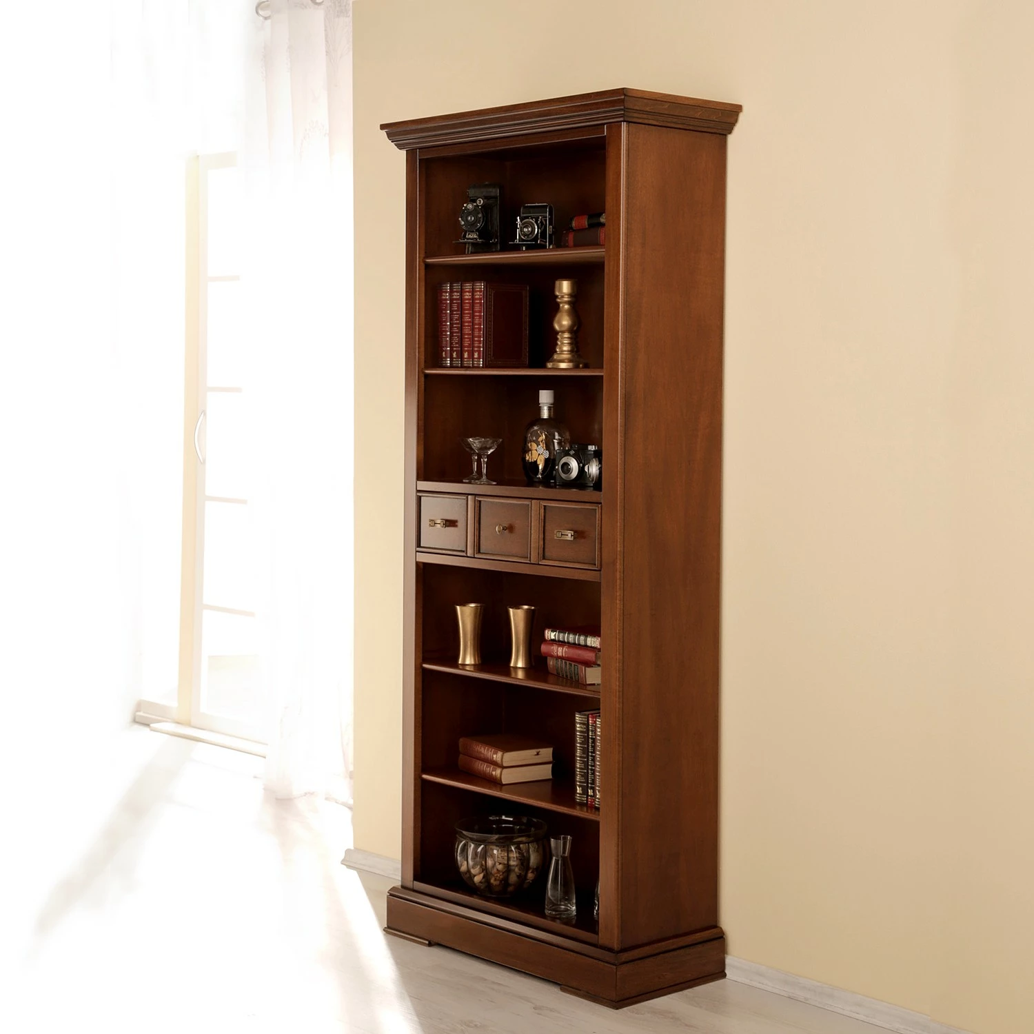 Ridgevalley Regal Brieux II - Echtholzfurnier - Tulpenbaum Antik 4 Ridgevalley Regal Brieux II - Echtholzfurnier - Tulpenbaum Antik – Bild 2