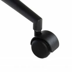 Furnitive Bürostuhl Valady I - Samt / Eisen - Blau / Schwarz -BÜROMÖBEL Verkaufsgeschäft 1000230746 220322 038 DETAILS P000000001000230746