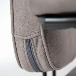 Furnitive Bürostuhl Orlu I - Microfaser / Eisen - Vintage Taupe / Schwarz -BÜROMÖBEL Verkaufsgeschäft 1000230752 220322 037 DETAILS P000000001000230752