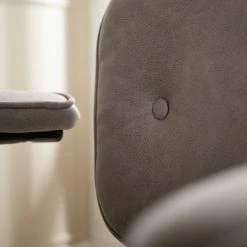 Furnitive Bürostuhl Orlu I - Microfaser / Eisen - Vintage Taupe / Schwarz -BÜROMÖBEL Verkaufsgeschäft 1000230752 220406 031 DETAILS P000000001000230752