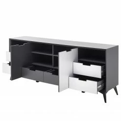Loftscape Sideboard Nevez I - Weiß / Grau -BÜROMÖBEL Verkaufsgeschäft 1000230756 211007 13333200096 DETAILS P000000001000230756