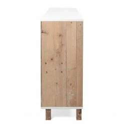 Loftscape Sideboard Mayac I - Weiß / Altholz Dekor -BÜROMÖBEL Verkaufsgeschäft 1000231352 201208 11133500041 DETAILS P000000001000231352