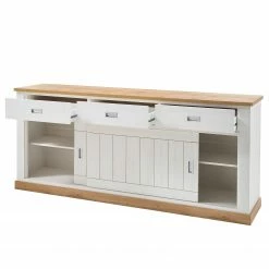Ridgevalley Sideboard Ollezy II - Pinie Weiß Dekor / Eiche Wotan Dekor -BÜROMÖBEL Verkaufsgeschäft 1000231951 201204 06220000024 DETAILS P000000001000231951
