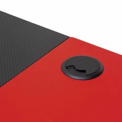 Furnitive Gaming Tisch mcRacing 8 - Carbon Dekor / Schwarz & Rot - Breite: 140 cm -BÜROMÖBEL Verkaufsgeschäft 1000233941 210415 15075900050 DETAILS P000000001000233941