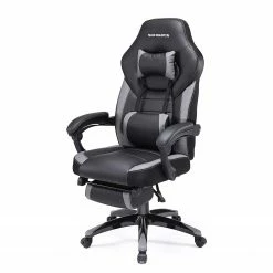 Loftscape Gaming Chair Sepx - Kunstleder - Schwarz / Grau