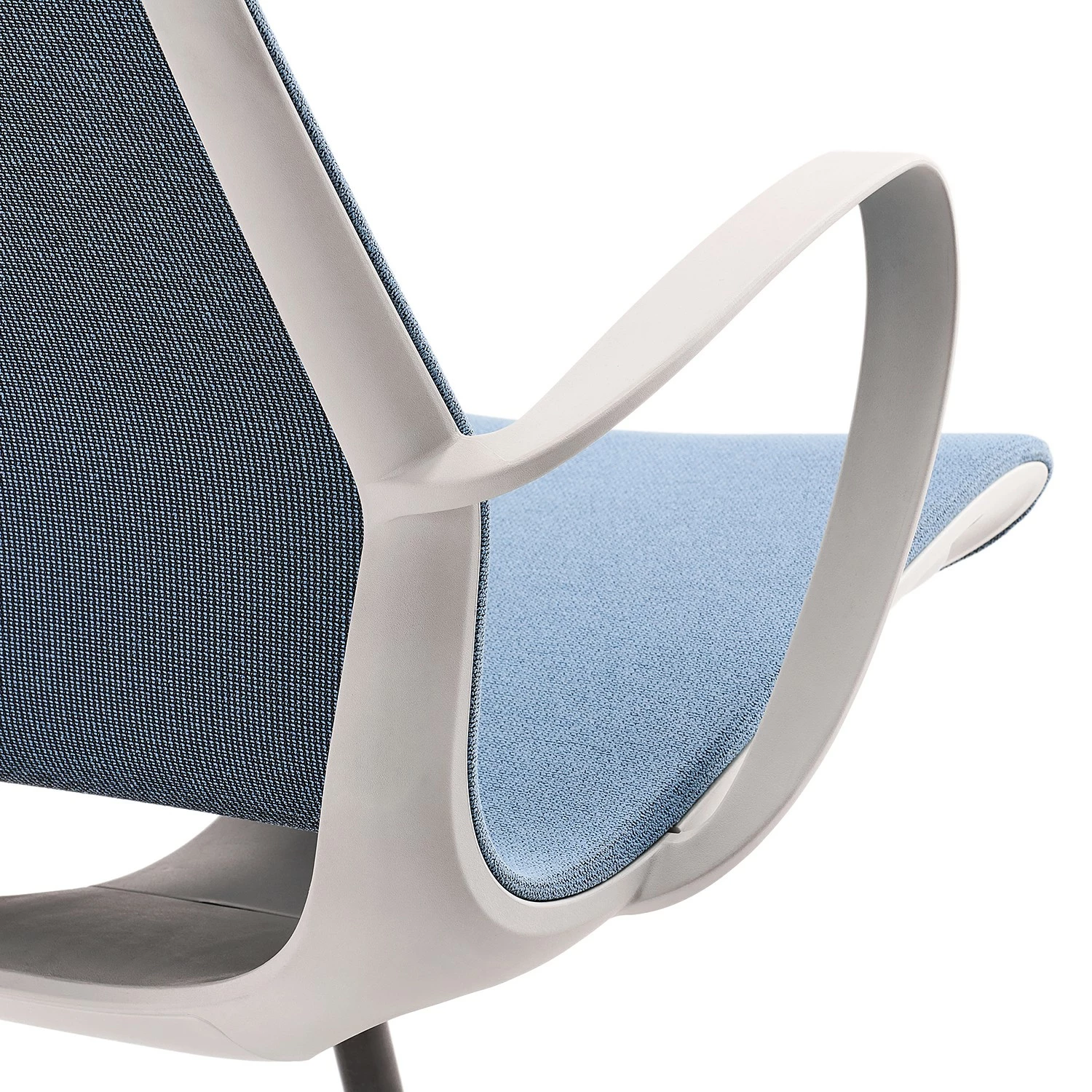 Mayer Sitzmöbel Bürodrehstuhl myMORRIS - Flachgewebe / Kunststoff - Hellblau / Weiß 8 Mayer Sitzmöbel Bürodrehstuhl myMORRIS - Flachgewebe / Kunststoff - Hellblau / Weiß – Bild 6