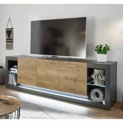 Red Living Lowboard Talence III - Kastanie Dekor / Grau -BÜROMÖBEL Verkaufsgeschäft 1000236849 201218 06042300043 MOOD DETAILS P000000001000236849 mood