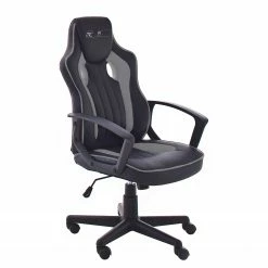 Furnitive Gaming Chair mcRacer Etaux - Kunstleder / Nylon - Schwarz -BÜROMÖBEL Verkaufsgeschäft 1000237055 210805 14490900031 DETAILS P000000001000237055