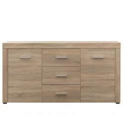 Loftscape Sideboard Vierzon - Eiche Sonoma Dekor -BÜROMÖBEL Verkaufsgeschäft 1000237347 201230 13155300065 DETAILS P000000001000237347