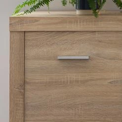 Loftscape Sideboard Vierzon - Eiche Sonoma Dekor -BÜROMÖBEL Verkaufsgeschäft 1000237347 201230 13160200067 DETAILS P000000001000237347