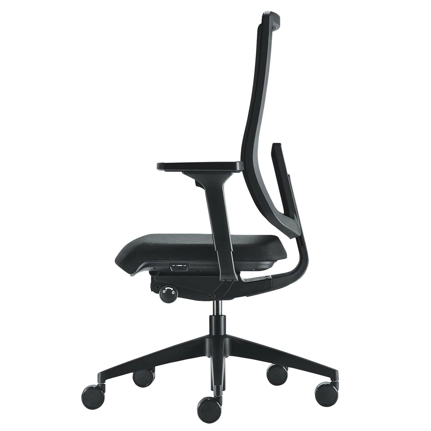 Sedus Bürostuhl se:do PRO light I - Webstoff & Membranbespannung / Stahl - Schwarz 5 Sedus Bürostuhl se:do PRO light I - Webstoff & Membranbespannung / Stahl - Schwarz – Bild 3