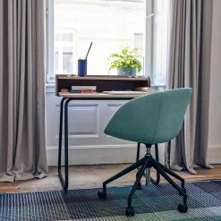 Sedus Schreibtisch Secretair Home - Eiche Dekor - Schwarz -BÜROMÖBEL Verkaufsgeschäft 1000238030 210120 13181400043 MOOD DETAILS P000000001000238030 mood