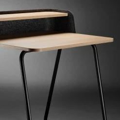 Sedus Schreibtisch Secretair Home - Eiche Dekor - Schwarz -BÜROMÖBEL Verkaufsgeschäft 1000238030 210120 13182500050 DETAILS P000000001000238030