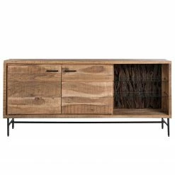 Ars Natura Sideboard Roody - Inkl. Beleuchtung - Akazie massiv / Metall - Akazie / Schwarz 21 Ars Natura Sideboard Roody - Inkl. Beleuchtung - Akazie massiv / Metall - Akazie / Schwarz -BÜROMÖBEL Verkaufsgeschäft 1000238181 220420 030 DETAILS P000000001000238181