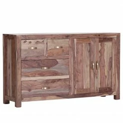 Naturoo Sideboard Rodern I - Sheesham massiv / Wiener Geflecht -BÜROMÖBEL Verkaufsgeschäft 1000239487 210108 13354800014 DETAILS P000000001000239487